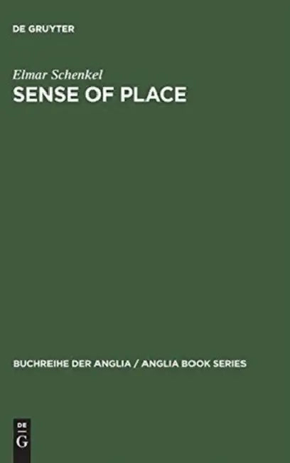 Sense of Place: Regionalität Und Raumbewußtsein in Der Neueren Britischen Lyrik by Elmar Schenkel