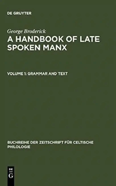 Grammar and Text by George Broderick
