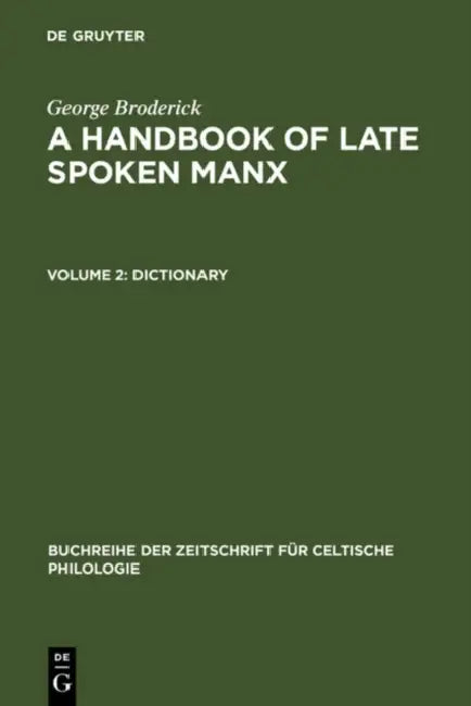 Dictionary by George Broderick