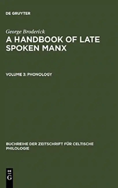 Phonology by George Broderick