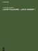 Latin vulgaire - latin tardif by József Herman, International Conference on Late and Vul