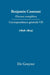 Correspondance Generale 1808-1809 by Paul Delbouille, Robert LeRoy, D'Eckart Pastor