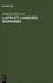 Latin et langues romanes by Sándor Kiss, Luca Mondin, Giampaolo Salvi