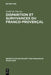 Disparition et survivances du franco-provençal by André de Vincenz