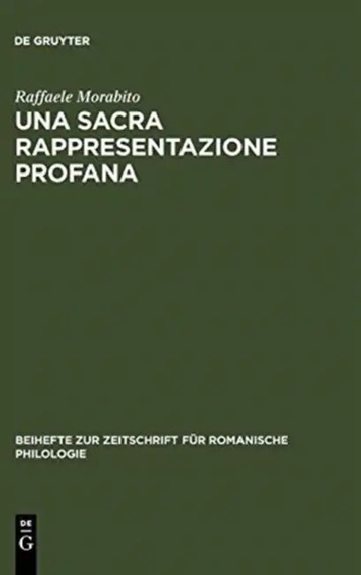 Una sacra rappresentazione profana by Raffaele Morabito