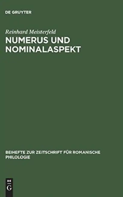 Numerus und Nominalaspekt by Reinhard Meisterfeld
