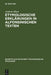 Etymologische Erklärungen in Alfonsinischen Texten by Andreas Blum