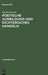 Poetische Ausbildung und dichterisches Handeln by Kerstin Stüssel