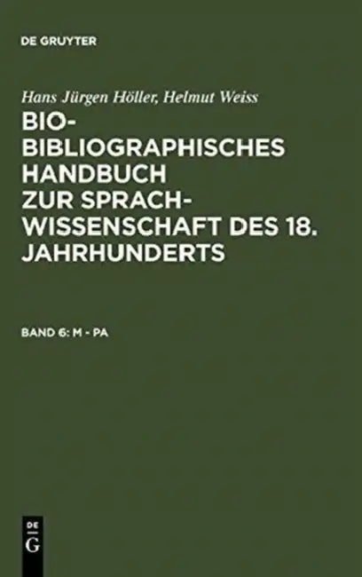M - Pa by Herbert E. Brekle, Edeltraud Dobnig-Julch, Hans Jurgen Holler