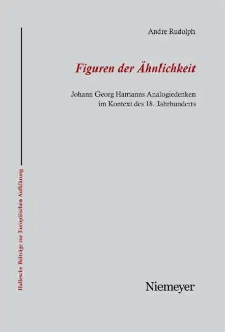 Figuren der Ähnlichkeit by Andre Rudolph