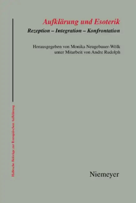Aufklärung und Esoterik by Monika Neugebauer-Wölk