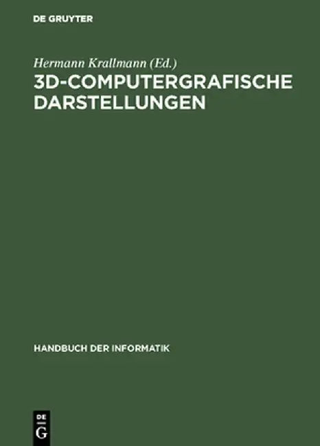 3d-Computergrafische Darstellungen by Hermann Krallmann
