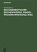 Rechnerentwurf: Rechenwerke, Mikroprogrammierung, RISC by Rolf Hoffmann
