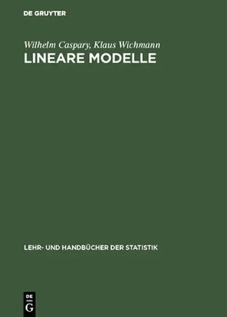 Lineare Modelle by Wilhelm Caspary