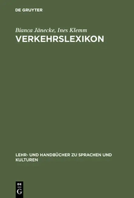 Verkehrslexikon by Bianca Jnecke