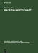 Materialwirtschaft by Hermann Witte