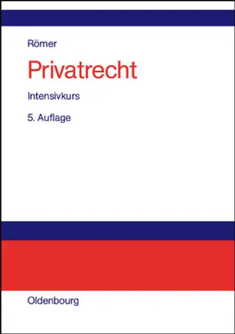 Privatrecht by Hans Romer