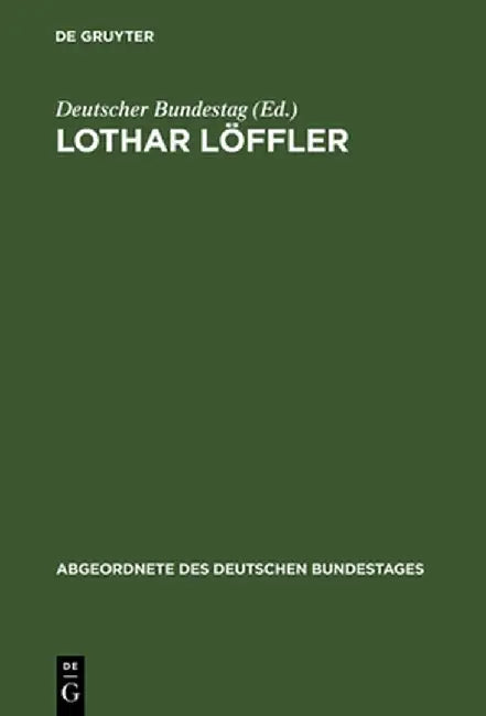 Lothar Loffler by Deutscher Bundestag