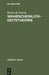 Wahrscheinlichkeitstheorie: Einfhrende Synthese Mit Kritischem Anhang by Bruno De Finetti
