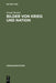 Bilder von Krieg und Nation by Frank Becker