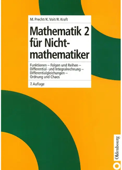 Mathematik 2 Für Nichtmathematiker by Manfred Precht