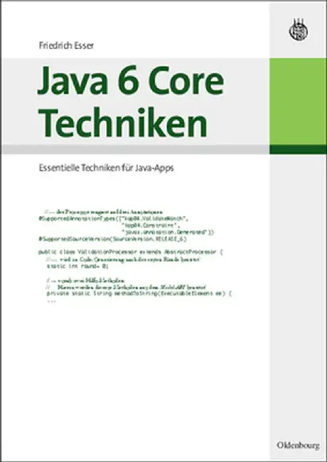 Java 6 Core Techniken: Essentielle Techniken Fr Java-Apps by Friedrich Esser