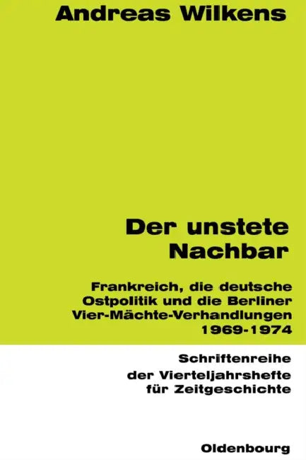 Der unstete Nachbar by Andreas Wilkens