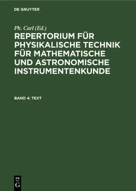Text by Ph. Carl