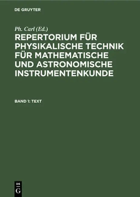 Text by Ph. Carl
