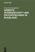 Arbeitswissenschaft und Psychotechnik in Russland by Franciska Baumgarten