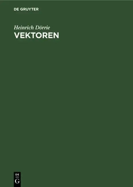 Vektoren by Heinrich Dorrie
