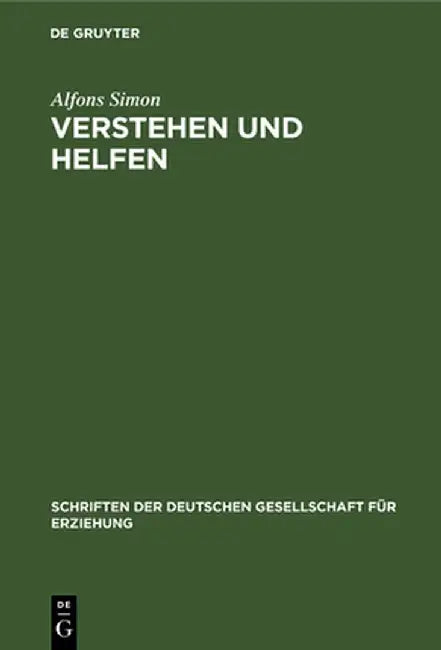 Verstehen und Helfen by Alfons Simon