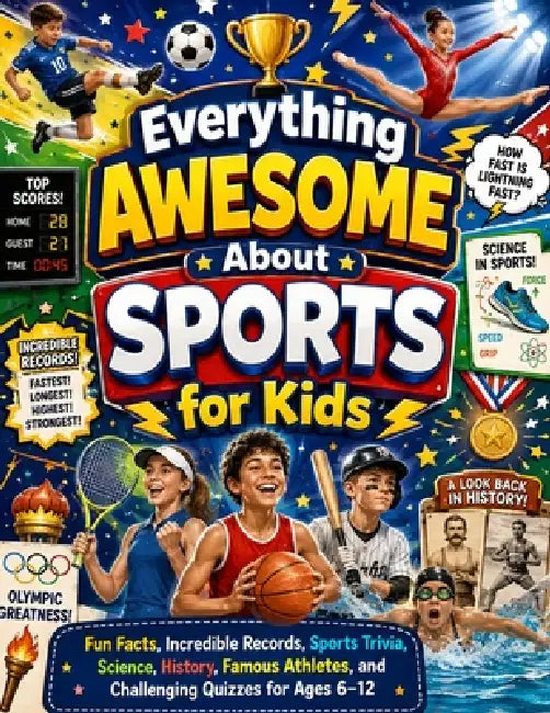 Everything Awesome About Sports for Kids: Fun Facts, Incredible Records, Sports Trivia, Science, History, Famous Athletes, and Challenging Quizzes for by A Robles, Dr Larry B Lilly