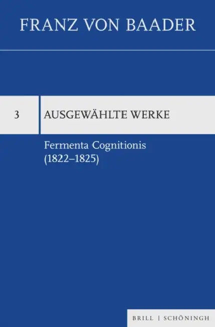 Fermenta Cognitionis (1822-1825) by Alberto Bonchino