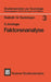 Faktorenanalyse by G. Arminger