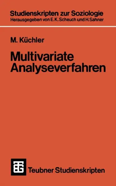 Multivariate Analyseverfahren by M. Küchler