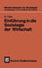 Einführung in Die Soziologie Der Wirtschaft by K. Türk