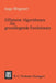 Effiziente Algorithmen Für Grundlegende Funktionen by Ingo Wegener