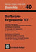 Software-Ergonomie '97: Usability Engineering: Integration Von Mensch-Computer-Interaktion Und Software-Entwicklung by Rüdiger Liskowsky, Boris M. Velichkovsky, Wolfgang Wünschmann