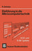 Einführung in Die Mikrocomputertechnik: 8-Bit- Und 16-Bit-Systeme by Rainer Scholze