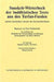 Sanskrit-Worterbuch Der Buddhistischen Texte Aus Den Turfan-Funden. Lieferung 15: [D]rstanta-Virodha / Dhvanksin by Heinz Bechert
