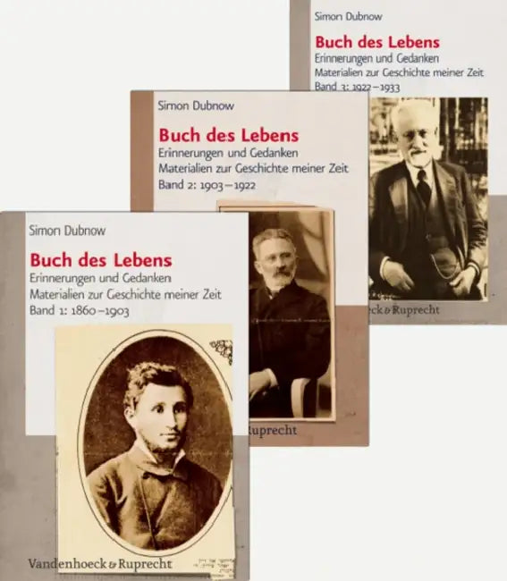 Buch Des Lebens: Materialien Zur Geschichte Meiner Zeit. Band 1-3 by Simon Dubnow, Verena Dohrn