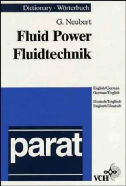 Dictionary of Fluid Power by Gunter Neubert