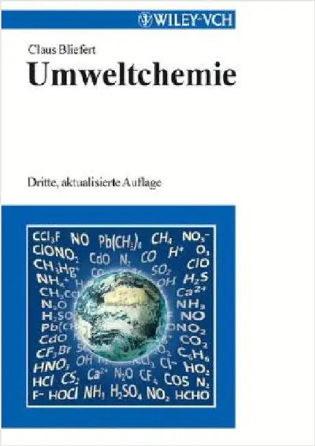 Umweltchemie by Claus Bliefert