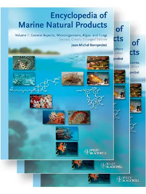 Encyclopedia Of Marine Natural Products  (MULTI VOL SETS 3 Vols.) Second Edition by Jean-Michel Kornprobst