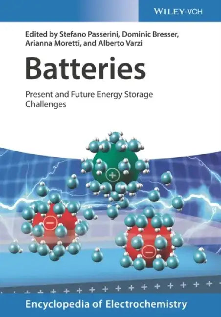 Batteries: Present and Future Energy Storage Challenges, 2 Volumes by Editor: Stefano Passerini, Editor: Dominic Bresser, Editor: Arianna Moretti, Editor: Alberto Varzi