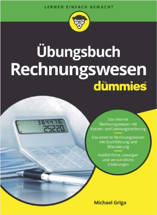 Ubungsbuch Rechnungswesen fur Dummies by Michael Griga