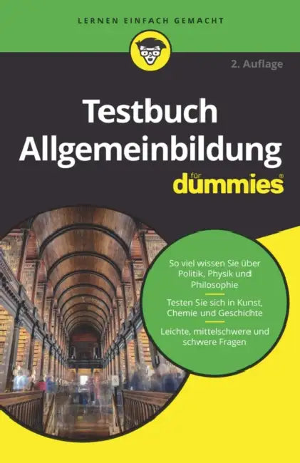 Testbuch Allgemeinbildung für Dummies by Wiley-Vch