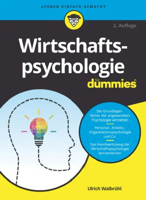 Wirtschaftspsychologie für Dummies by Ulrich Walbrühl