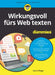 Wirkungsvoll fürs Web texten für Dummies by Gero Pflüger